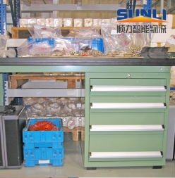 Work desk tool cabinet